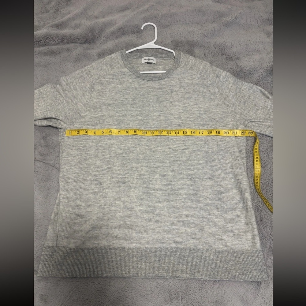 Goodfellow & Co Men's Gray Crewneck Sweater Size XL - Picture 3 of 5